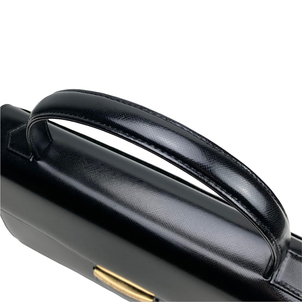 YSL Vintage Leather Satchel - Picture 10 of 16